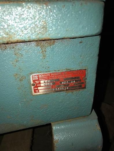 Used Goulds 3405 4x6x14 Split Case Pump