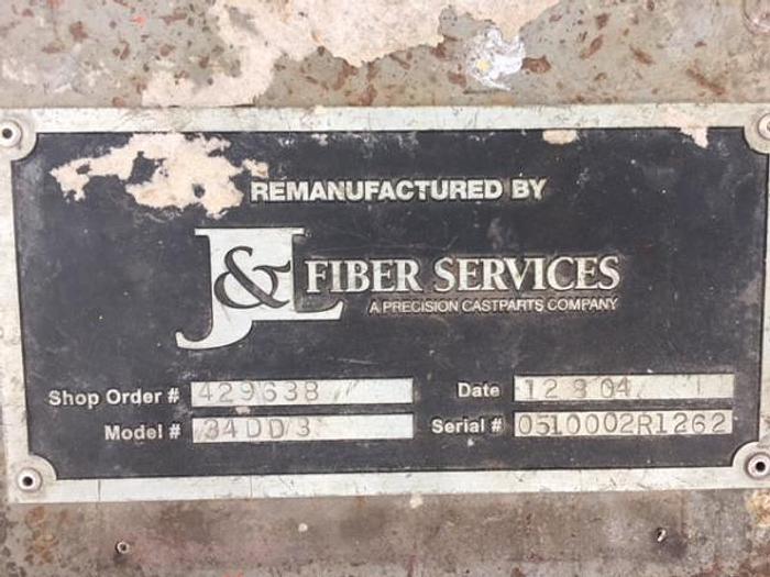 Used Beloit Refiner 34 inch (Recent Rebuild)