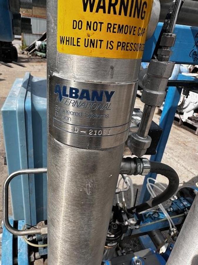 Used AES Eaton 4 Bank tubular Backwash Filter with Controls