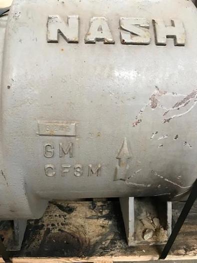 Used Nash TC-5 two Stage Vacuum Pump SS
