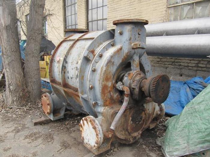 Used Nash CL6002 Vacuum Pump Double Shaft