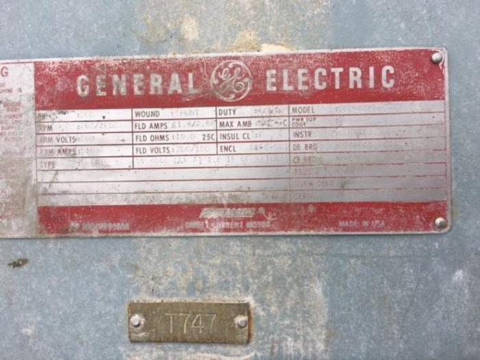 Used GE 300 HP DC Motor