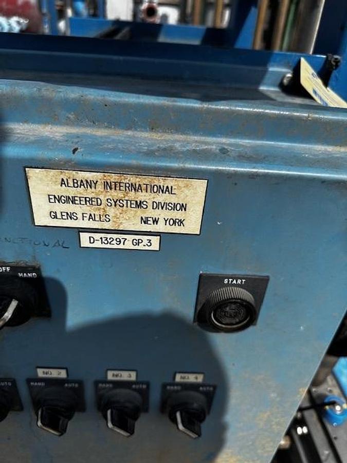 Used AES Eaton 4 Bank tubular Backwash Filter with Controls