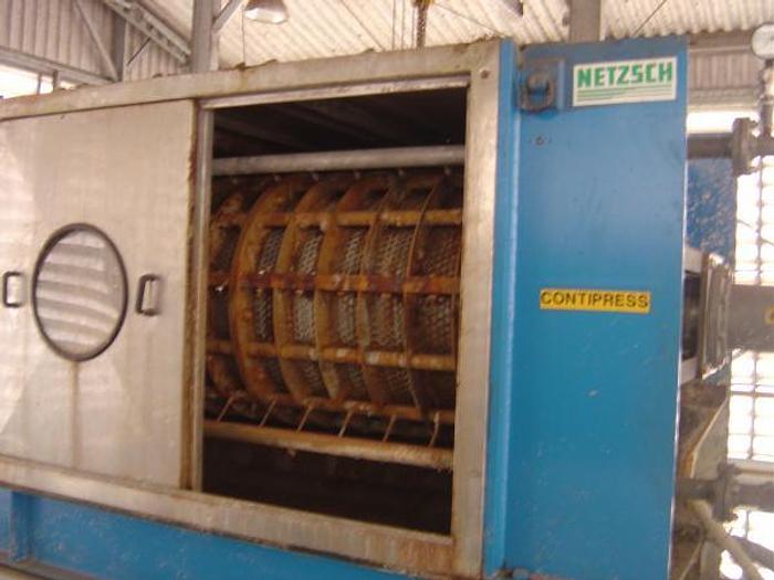 Used Andritz Netsch Contipress Screw Presses