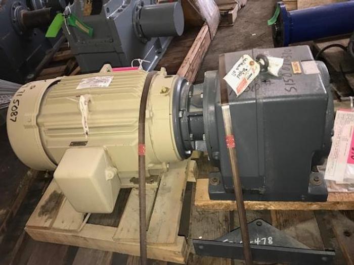 Used Falk Speed Reducer 10 Hp Ratio: 20.59:1