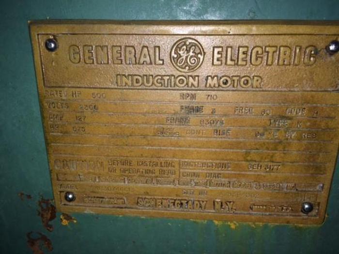 Used 500 HP GE Motor – SOLD!