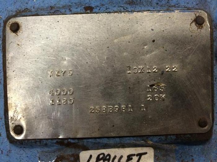 Used Goulds 10x12x22 3175 Pump CD4 – SOLD!