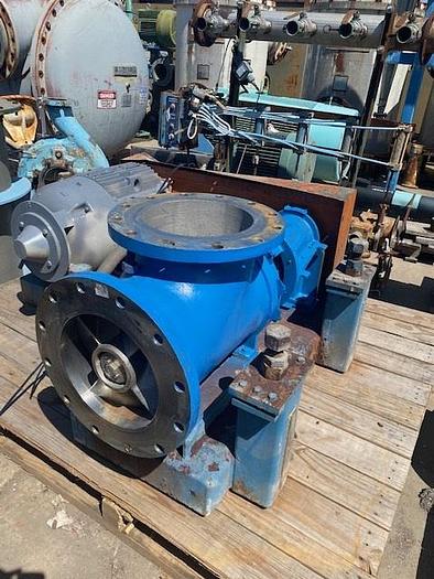 Used Goulds 12x12 Axial Flow Pumps with Base & Motors
