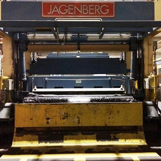 Used Paper Mill Liquidation Jagenberg Vari-Dur Two Drum Re-Winder