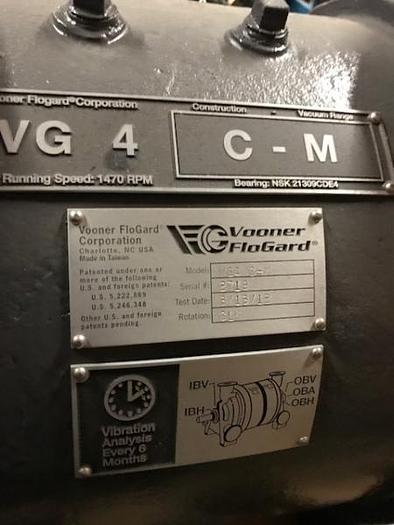 Used Vooner VG4 Stainless Vacuum Pump (New) – SOLD!