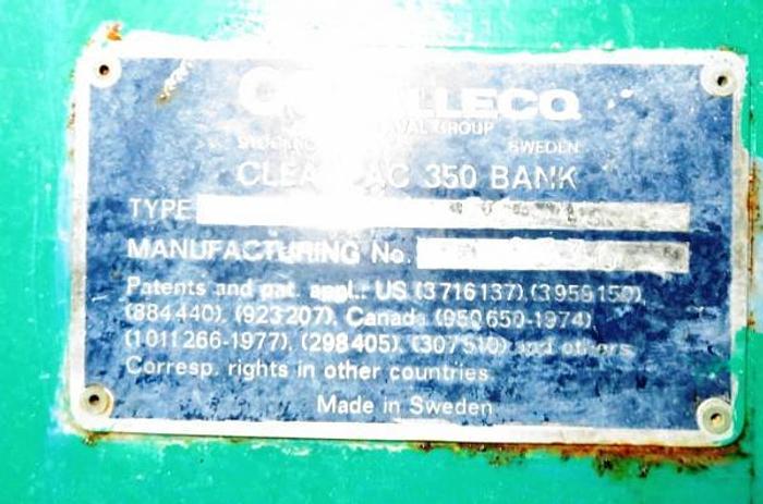 Used Celleco 350 4 stage Cleaner System – SOLD!