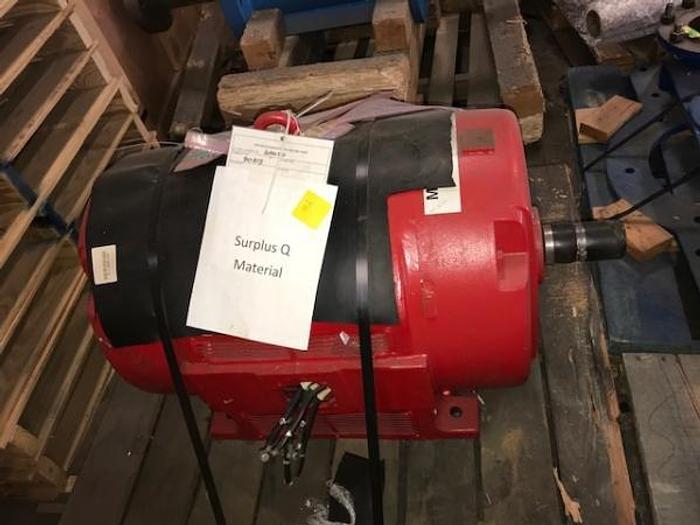 Used GE 250 HP Motor 1775 RPM 460 V Rebuilt