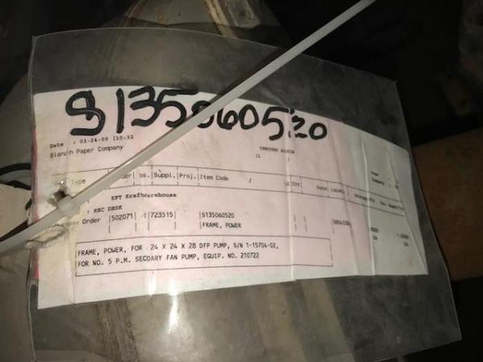 Used Allis Chalmers 24x24x28 Power End Pullout – Rebuilt