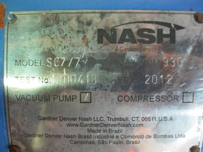 Used Nash SC7 Vacuum Pumps (2 Available) – SOLD!