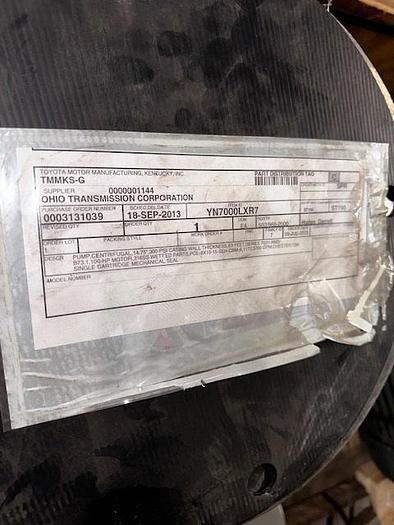 Gusher FCL 8x10-15 Centrifugal SS Pump New