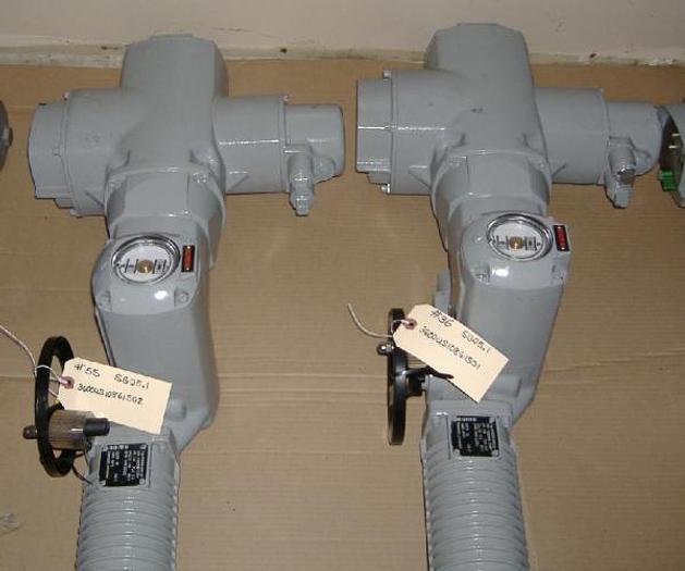 Used (2) AUMA SG05.1 Electric Valve Actuators – NEW SURPLUS – SOLD!