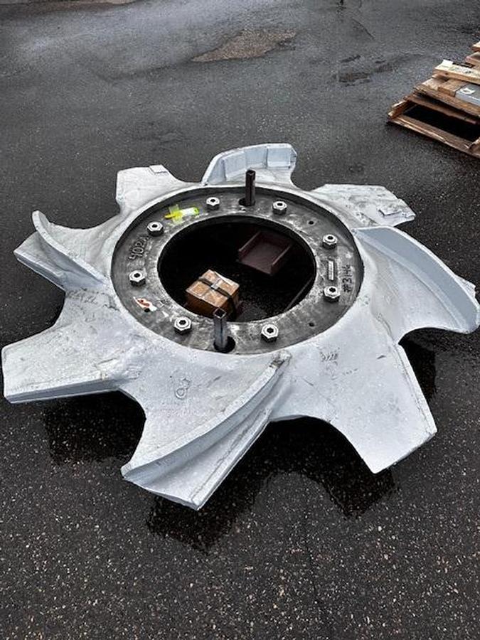 Refurbished Kadant BC Vortech Vokes Rotor Size 81.6