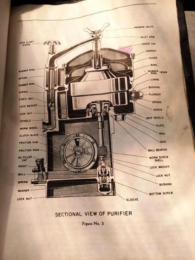 Used Delaval 45 Unimatic Purifier Centrifuge