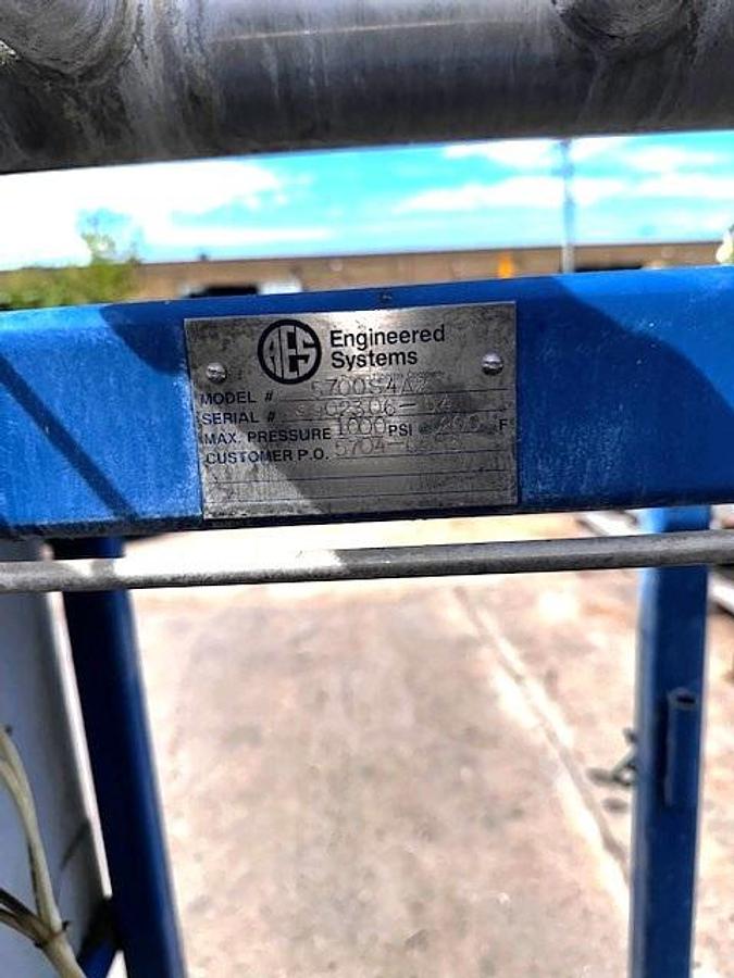 Used AES Eaton 4 Bank tubular Backwash Filter with Controls