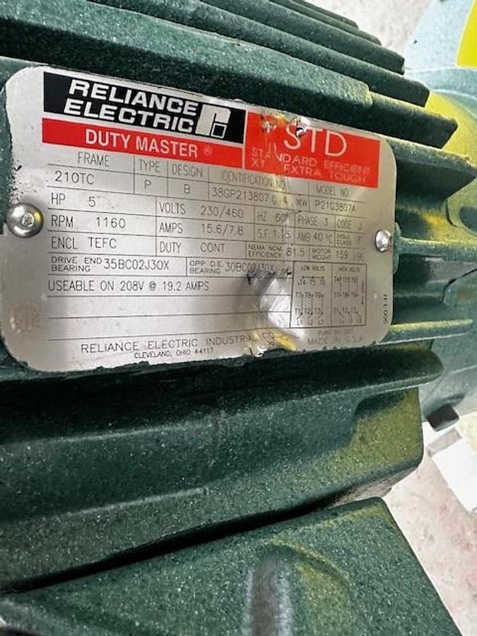 Lightnin Series 10 Model 15Q5 Top Mount Mixer Ratio 14.06