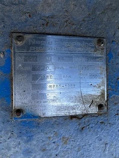 Nagle Slurry Pump Size 10 Type KR
