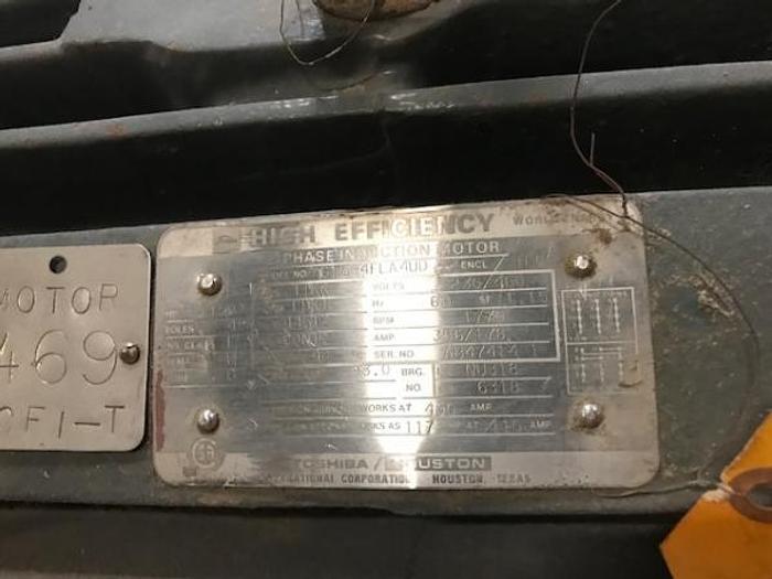 Used Toshiba 150 HP 460 V 1770 RPM Motors – Rebuilt