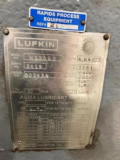 Used Lufkin Gear Reducer Model N120AC (Rebuilt)