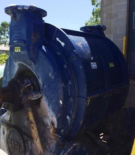 Used Nash CL9002 Double Shaft SS lined Vacuum Pump – SOLD!