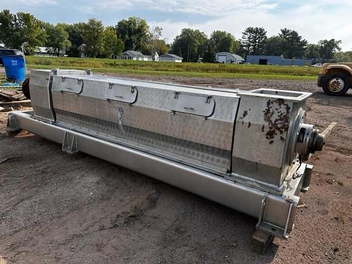 Used Voith Thune SP32L Dewatering Screw Press