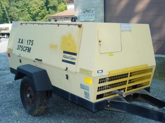 Used Atlas Copco XAS175 Portable Air Compressor
