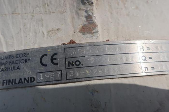 Used Ahlstrom APP61-500 SS Pump