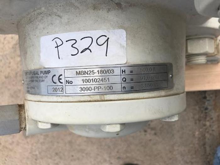 Used Sulzer MBN25-18003 Feedwater Pumps