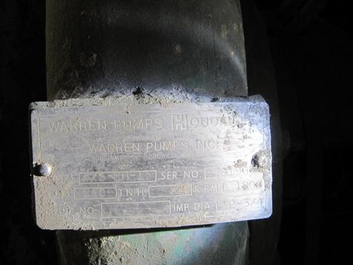 Used Warren 6/5 PH-15 – SOLD!