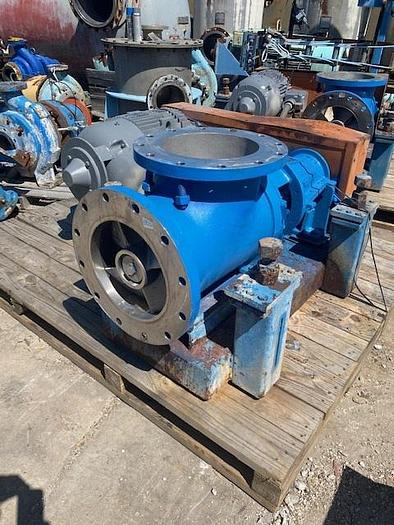 Used Goulds 12x12 Axial Flow Pumps with Base & Motors