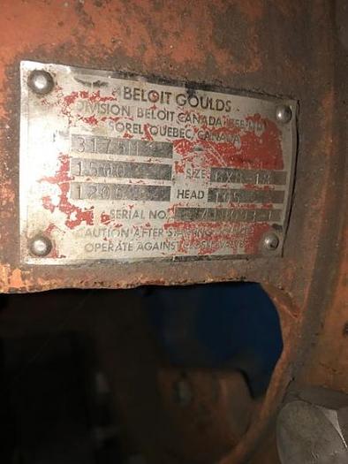 Used Goulds 3175M 6x8x18 SS