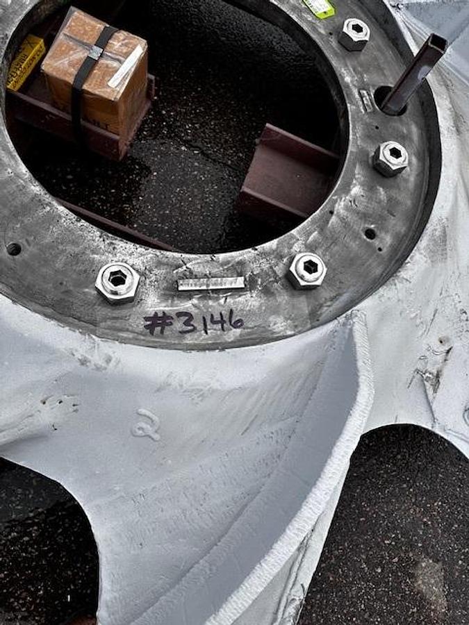 Refurbished Kadant BC Vortech Vokes Rotor Size 81.6