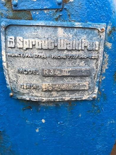 Used Andritz Sprout Waldron R34 III Refiner – SOLD!