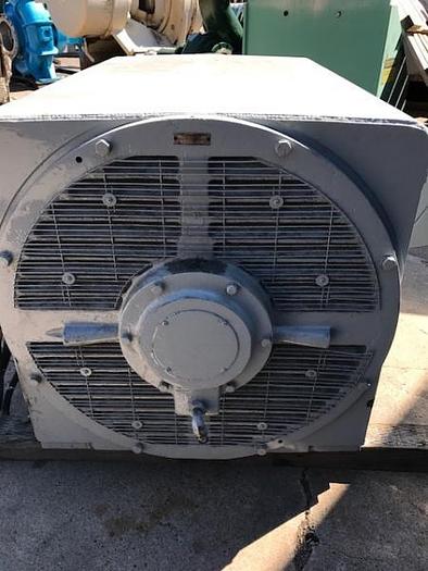 Used 400 HP 712 RPM 460 Volt Refiner Motor (Rebuilt)