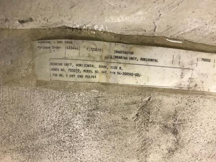 Used Beloit Shark 3696 Pulper Drive with 44 inch Rotor & Extraction