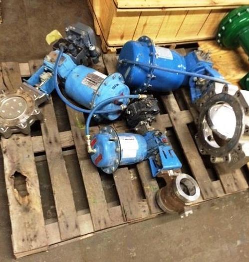 Used Jamesbury 2,3 & 4 inch Ball Valves