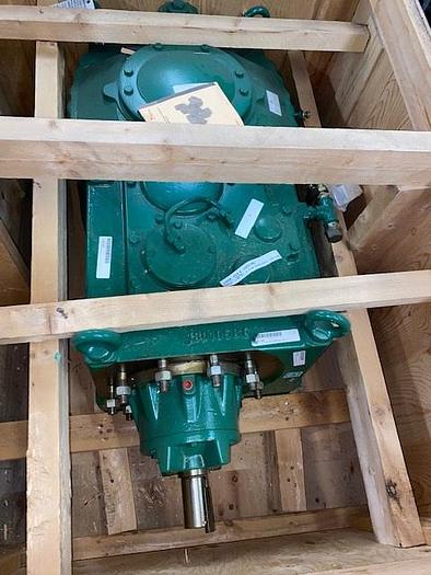 Metso Gear Reducer Model M3RVHF50 Helical Right Angle Gear Reducer Ratio 23.076:1