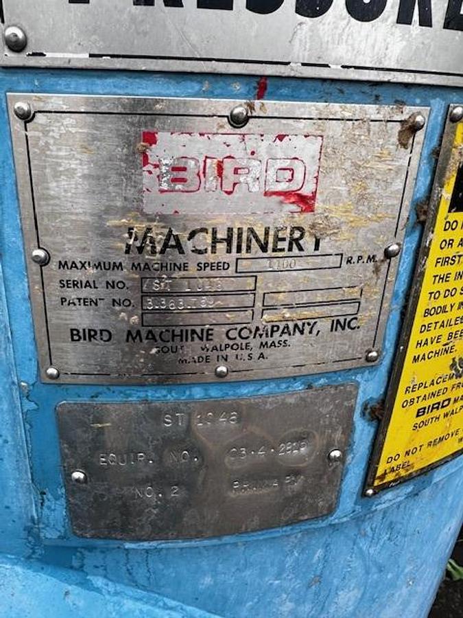 Used Voith Bird 400 Centrisorter Screens