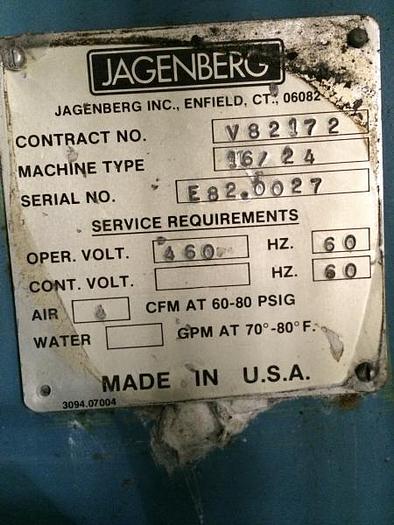 Used Paper Mill Liquidation Jagenberg Vari-Dur Two Drum Re-Winder