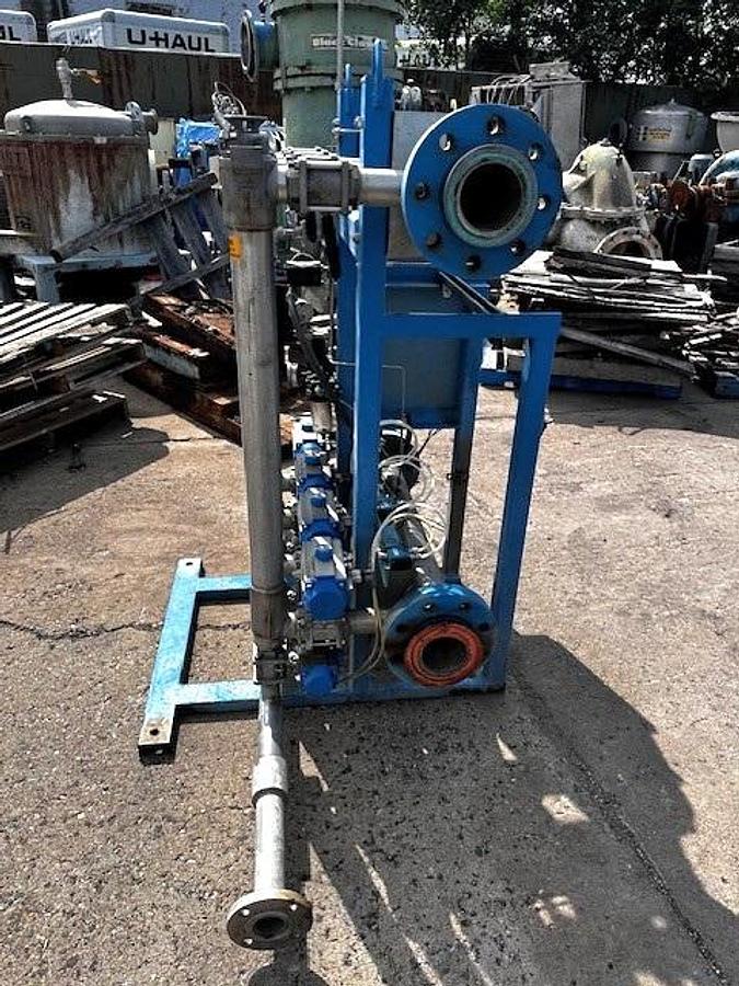 Used AES Eaton 4 Bank tubular Backwash Filter with Controls