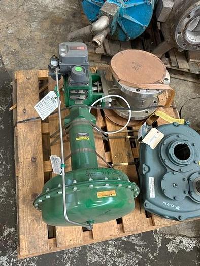 Refurbished Fisher 8 inch V150 Control Ball Valve with 1051 Actuator