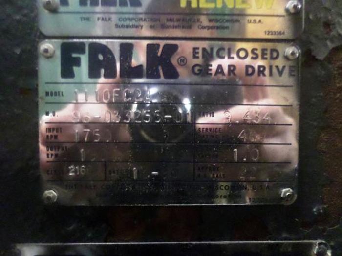 Used Falk Gear Reducer 468 hp Ratio: 9.434 REBUILT