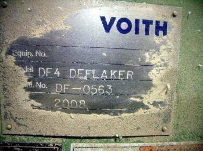Used Voith DF4 Deflakers