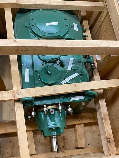 Metso Gear Reducer Model M3RVHF50 Helical Right Angle Gear Reducer Ratio 23.076:1