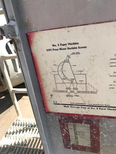 Used Dorr Oliver DSM 24 Screen