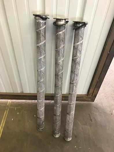 Used Ronningen Petter 4 Bank Filter with Backwash Control